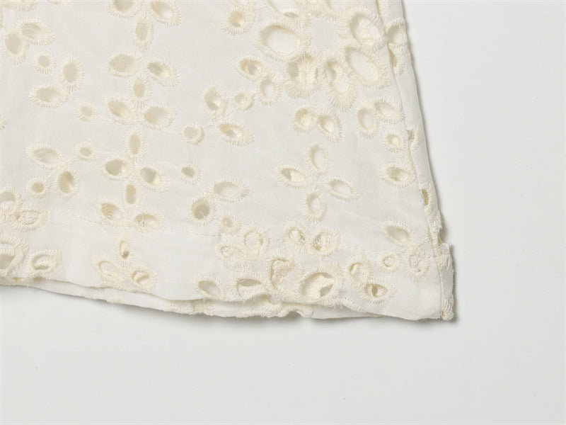 EMBROIDERED FLARE PANTS ZW COLLECTION