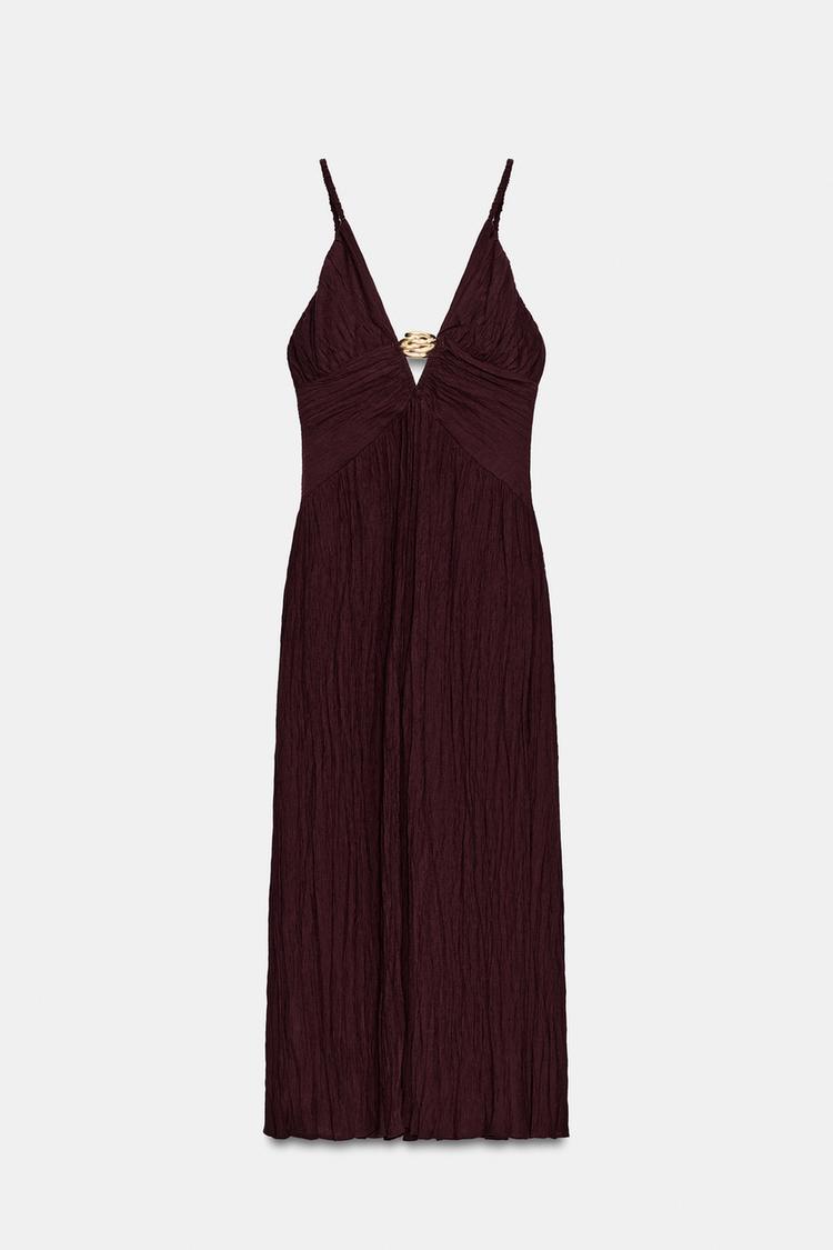 ROBE MI-LONGUE AVEC ACCESSOIRES